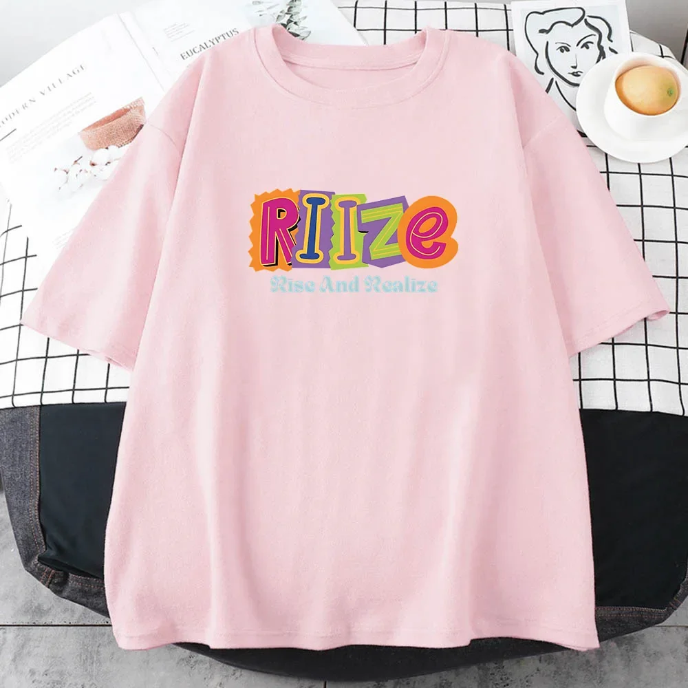 تي شيرت قطني بأكمام قصيرة للرجال من Love-Love ، موضة كورية ، طباعة فرقة الأولاد ، تيشيرتات ربيعية ، أو #4