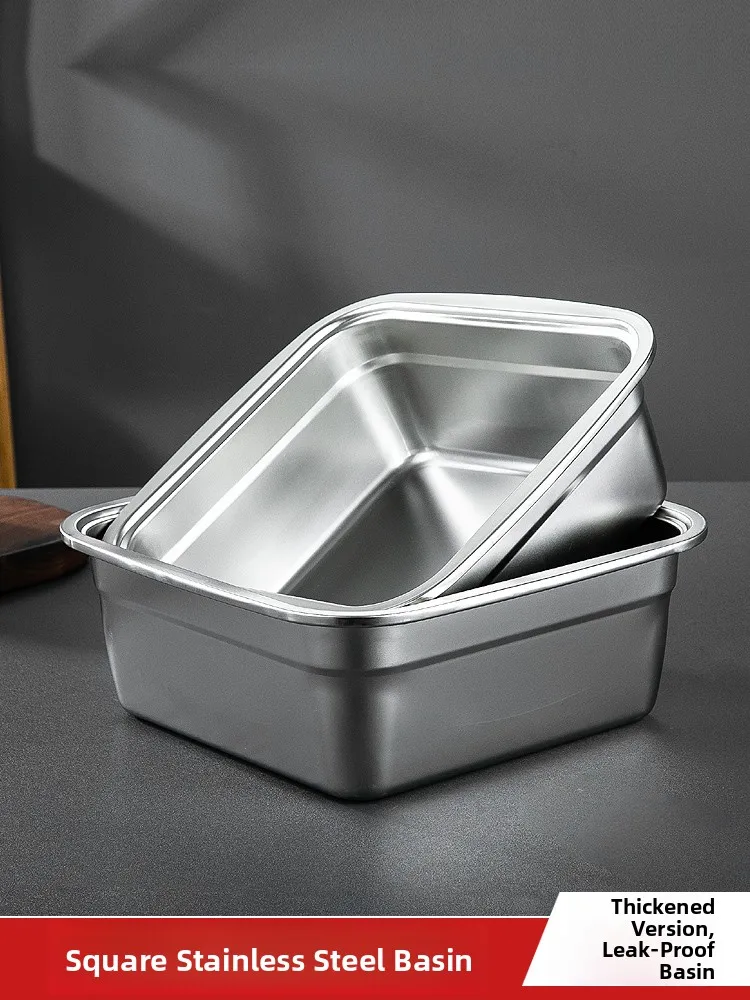 thiened-stainl-steel-kitchen-sink-vegetable-waing-basket-commercial-square-box-large-seasoning-basin-home-use-drain-ba
