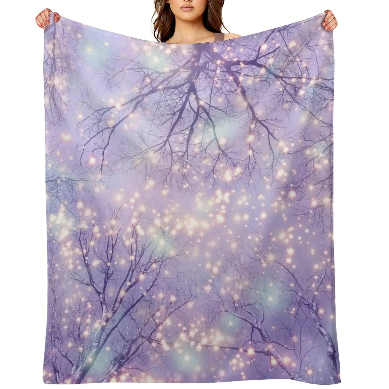 

Each Moment of the Year Throw Blanket Plush halloween christmas decoration Furry Blankets