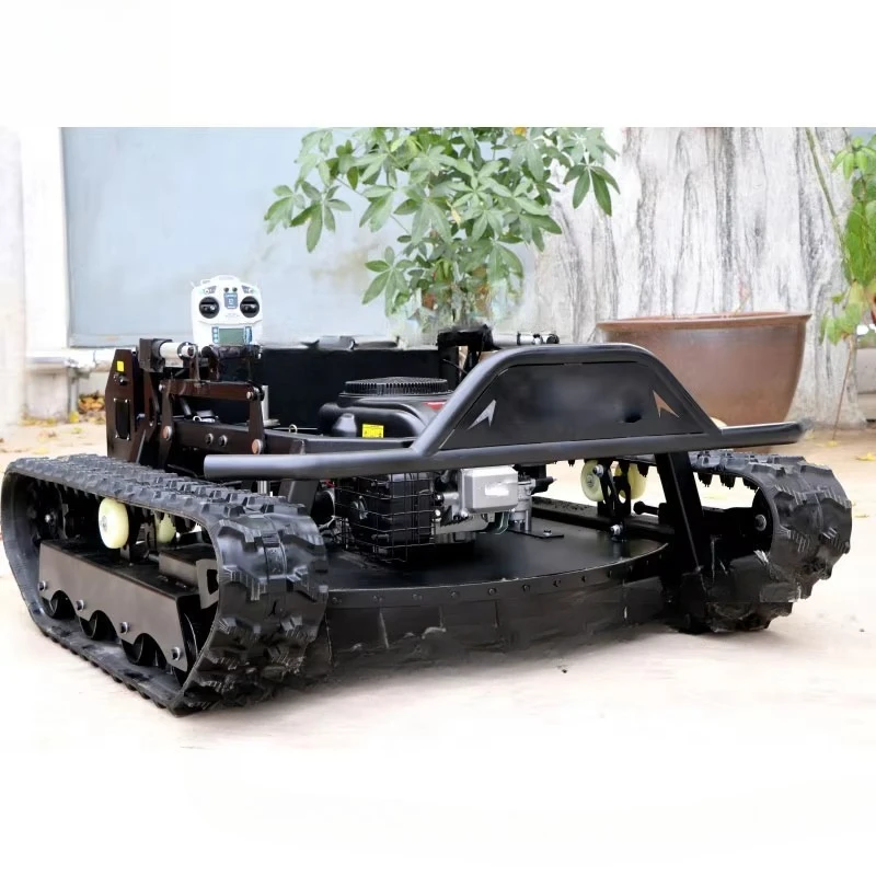 Crawler Remote Control Lawn Mower Professional Lawn Mower Agricultural Radio Control Lawn Mower Remote Robot