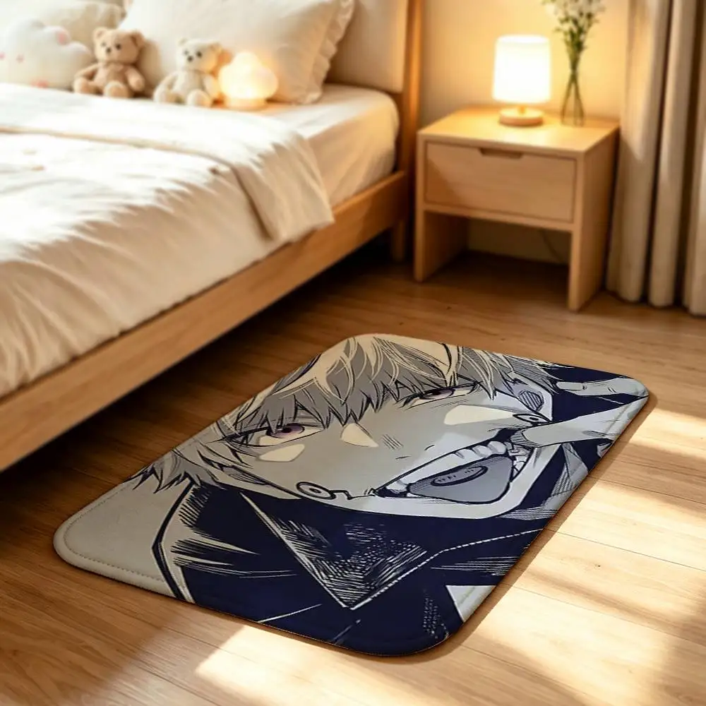 Jujutsu-K T-Toge I-Inumak Short Plush Rug Carpet mat Machine Washable Soft Comfortable Anti‑Slip Floor Mat Home Decor
