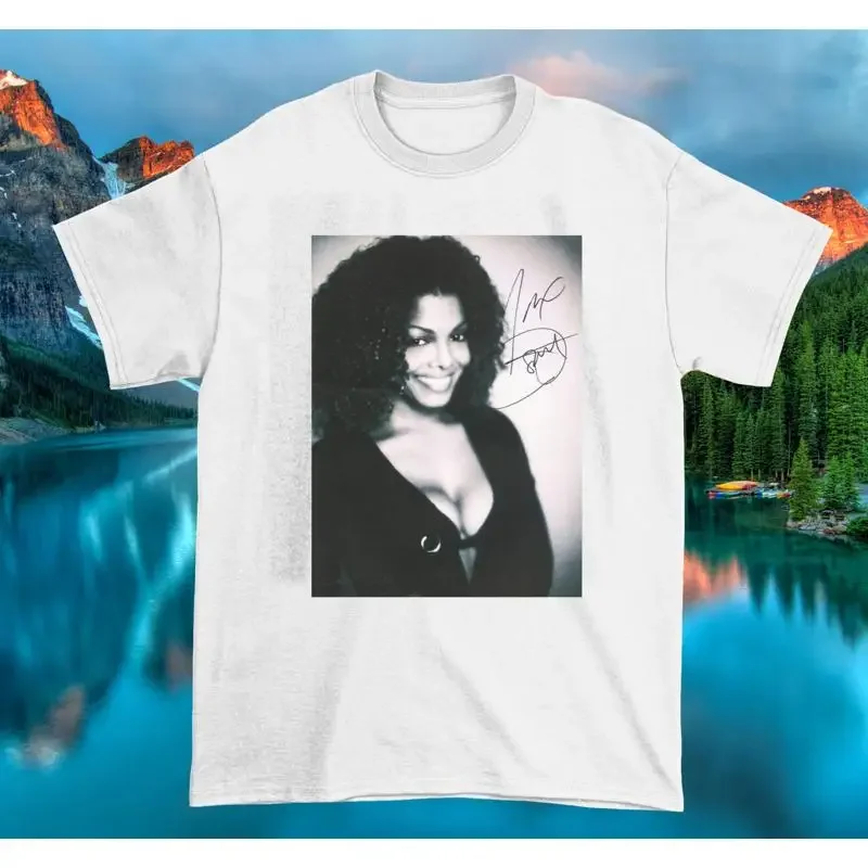 Janet Jackson World Tour Signed T Shirt Men And Women Size S 4XL CG954