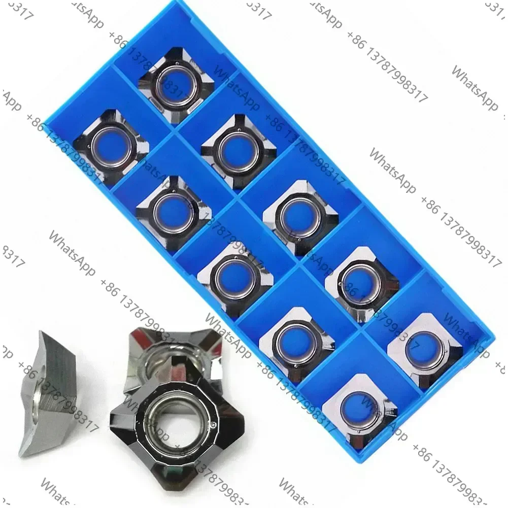 Turning Tool Carbide Insert SEHT1204AFFN-X83 SEKT1204 10pcs Cemented Carbide For Semi-finishing Milling Insert