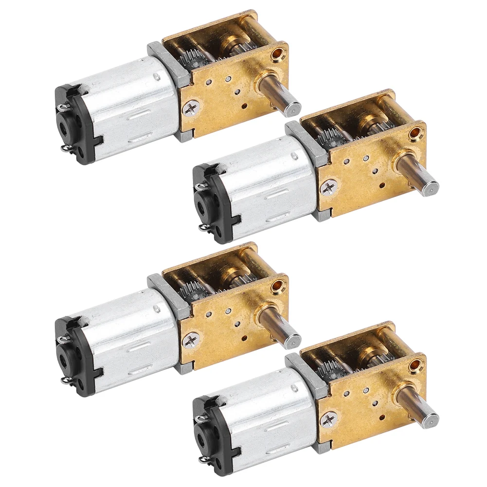 Mini DC Gear Motor Mini Gear Motor Micro Worm Gear Reducer Brush DC Motors Electronic Devices 1218GEN20 Mini Reducer Motor Motor