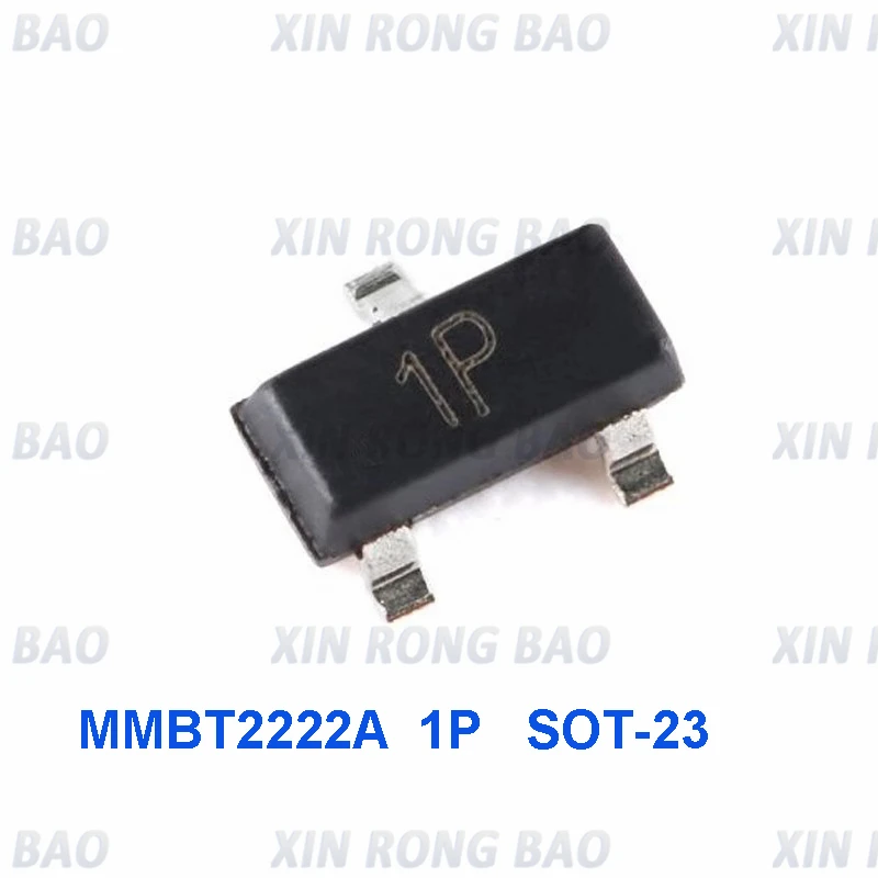 100PCS 2 n2222a 2 n2222 1P SOT-23 MMBT2222A SMD MMBT2222 SOT23-3 tranzystor SMD nowy oryginał