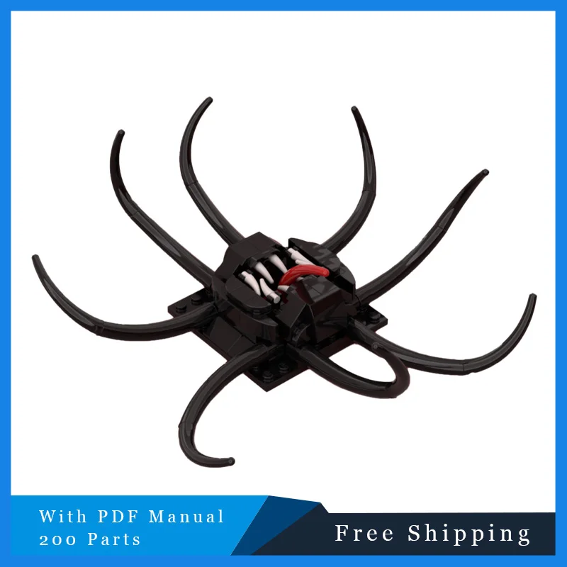 

200 деталей MOC Star Battle Monster, строительные блоки, кирпичи, модель DIY, креативная сборка, развивающие игрушки, рождественские подарки-сюрпризы