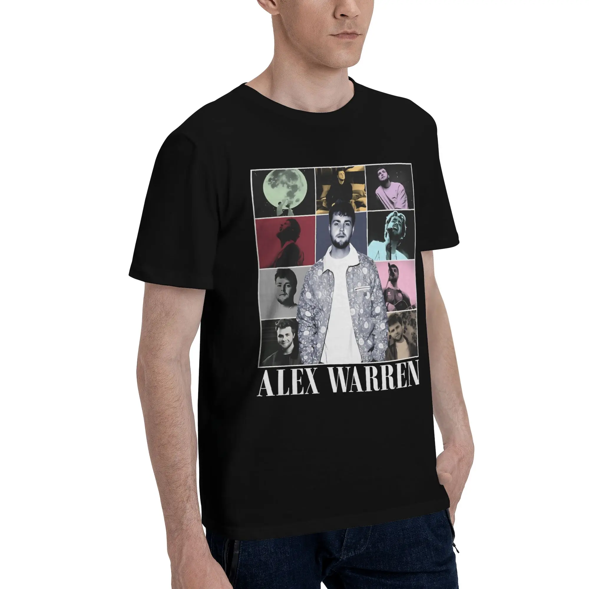 Alex Warren Little Orphan Live Tour 2026 Merch Unisex T Shirts Cotton Tee New Arrival  T-shirt Clothing
