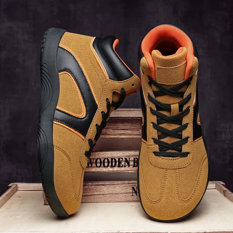 

Luxury Brand Outdoor Anti Slip Sports Shoes for Men Women High Top Walking Sneakers Wide Feet Couples Comfortable Climbing Shoe