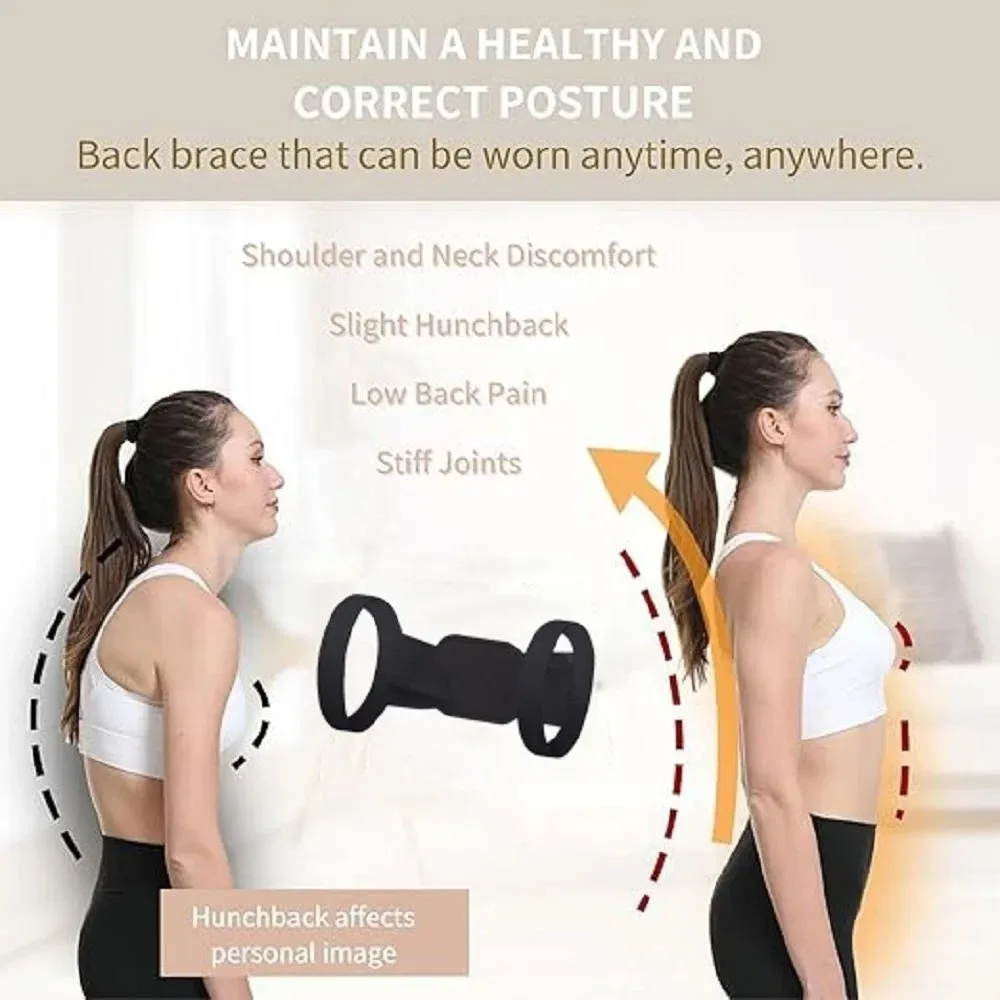 Breathable Adjustable Posture Corrector Invisible Breathable Shoulder Support Belt Upper Back Brace Shoulder Support
