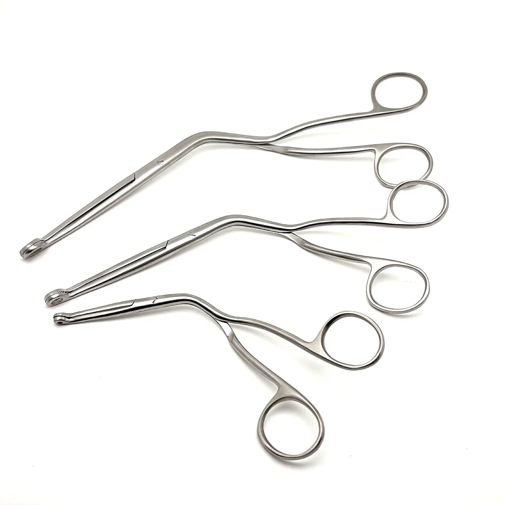 Magill Catheter Forceps Stainless Steel Intubation Forceps General Surgery Instruments 15Cm 20Cm 25Cm Catheter Forceps