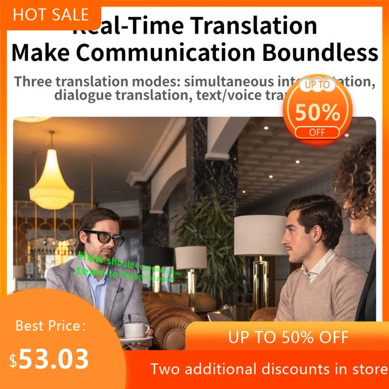 

New 8-megapixel AI Smart Glasses For Taking Photos Recording Videos Bluetooth ChatGPT Translation And Multifunctional Calling