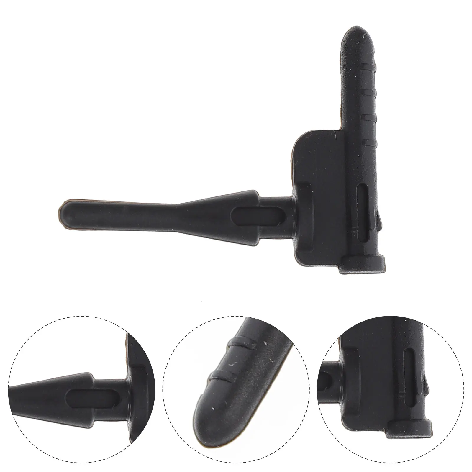

20 pcs Cooling Fan Screw Heat Sink Silicone Mounting Pins Black Long Shock Absorber PC Case Flanged Fan Universal Vibration