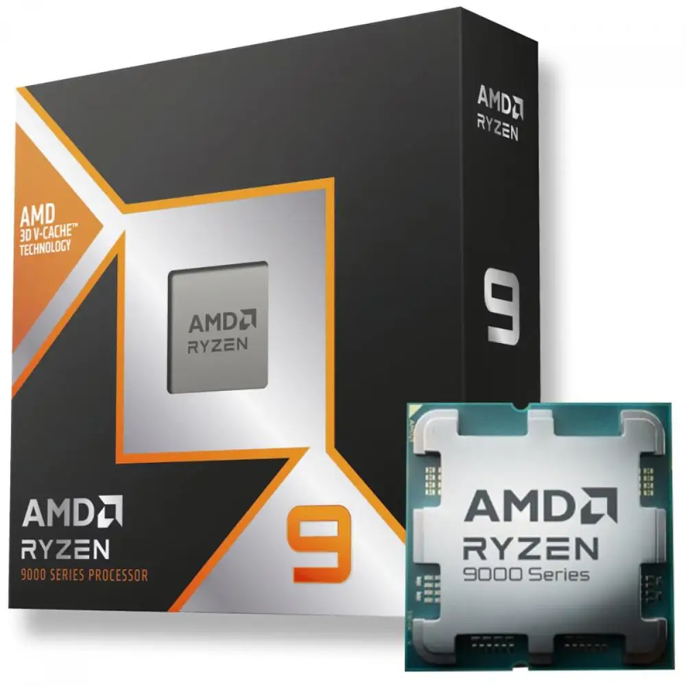 AMD Ryzen 9 9900X3D Processor, 4.4GHz (5.5GHz Turbo), 12-Color 24-Threads, AM5, Without Cooler, 100-100001368WOF