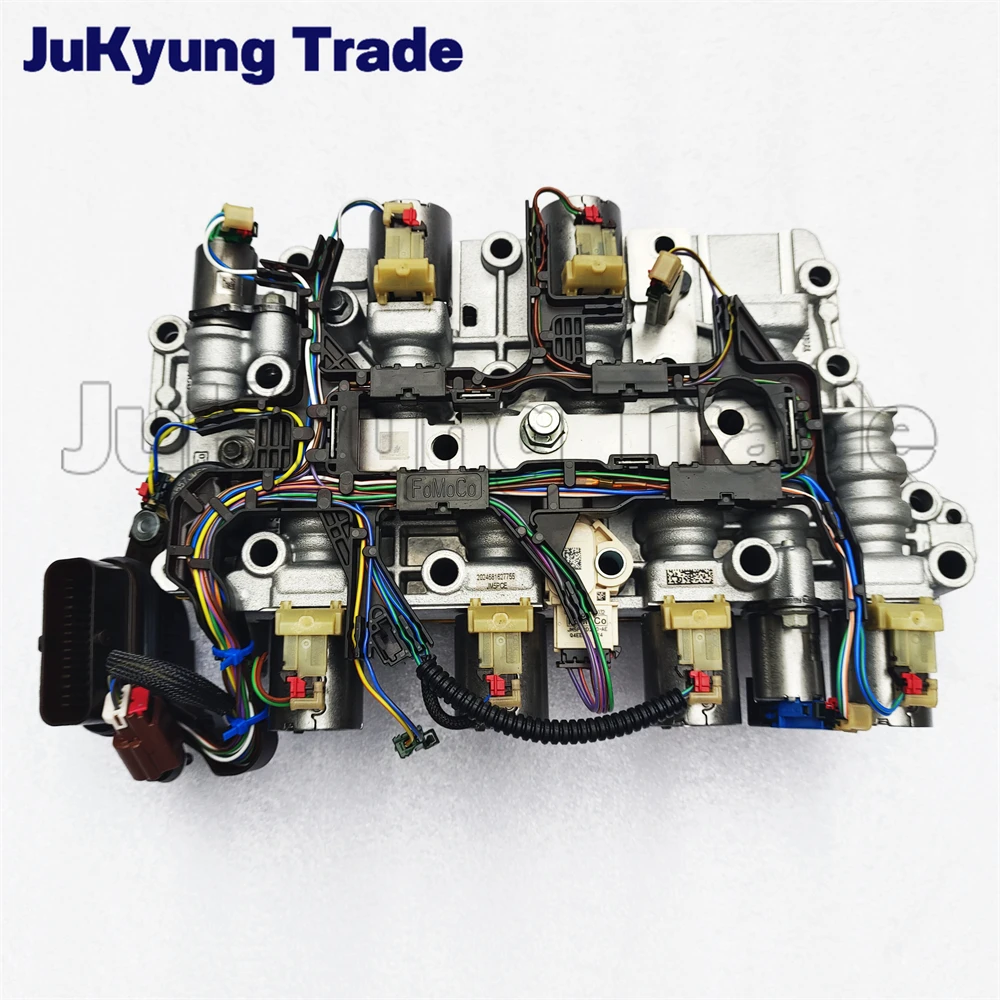 

8F24 8F35 8-Speed Automatic Transmission Valve Body With Solenoids With Wiring Harness For Ford Auto Parts