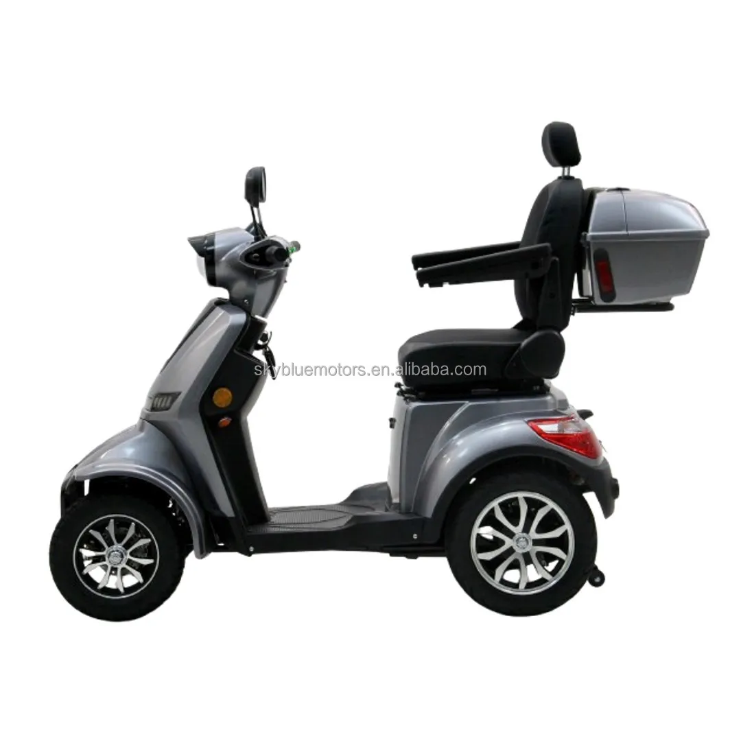 Modification High Quality Electric Mobility Scooter Electric 4 Wheeler Scooter Moped Motorbike 1000W 25km/h SKD for Elderly