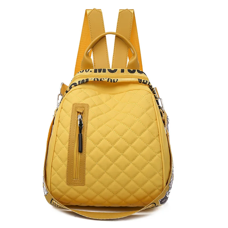 Moda grande estudante mochila novo distintivo meninas saco de escola de alta capacidade mochila feminina bonito lazer viagem