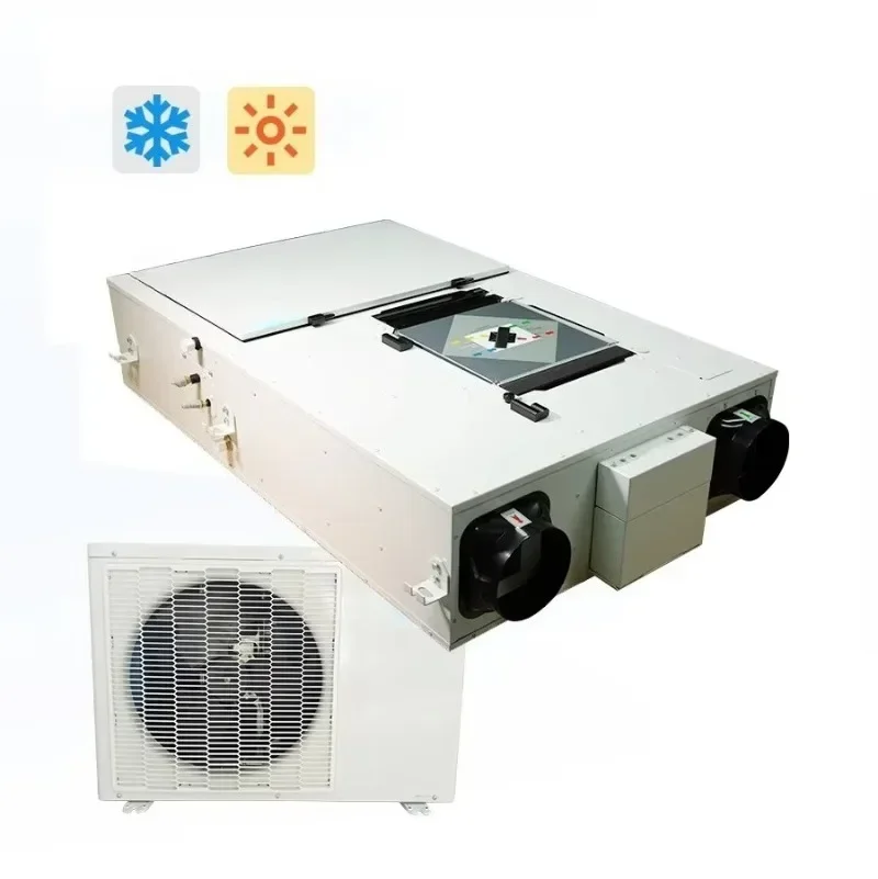 Ventilators HVAC systems Residential energy recovery ventilators with heating and cooling functions
