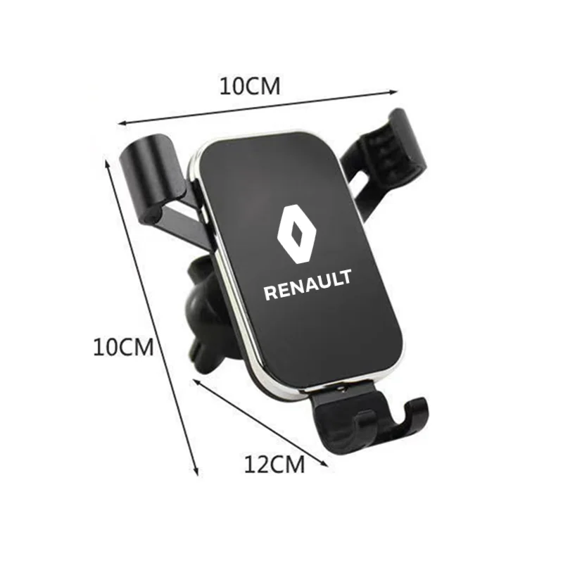 العالمي الجاذبية حامل هاتف السيارات سيارة الهواء تنفيس قاعدة تركيب مزودة بمشبك المحمول لرينو جراند ذات المناظر الطبيعية الخلابة 4 XMOD ميجان كليو 4 لاغونا 3 كوبيه #6