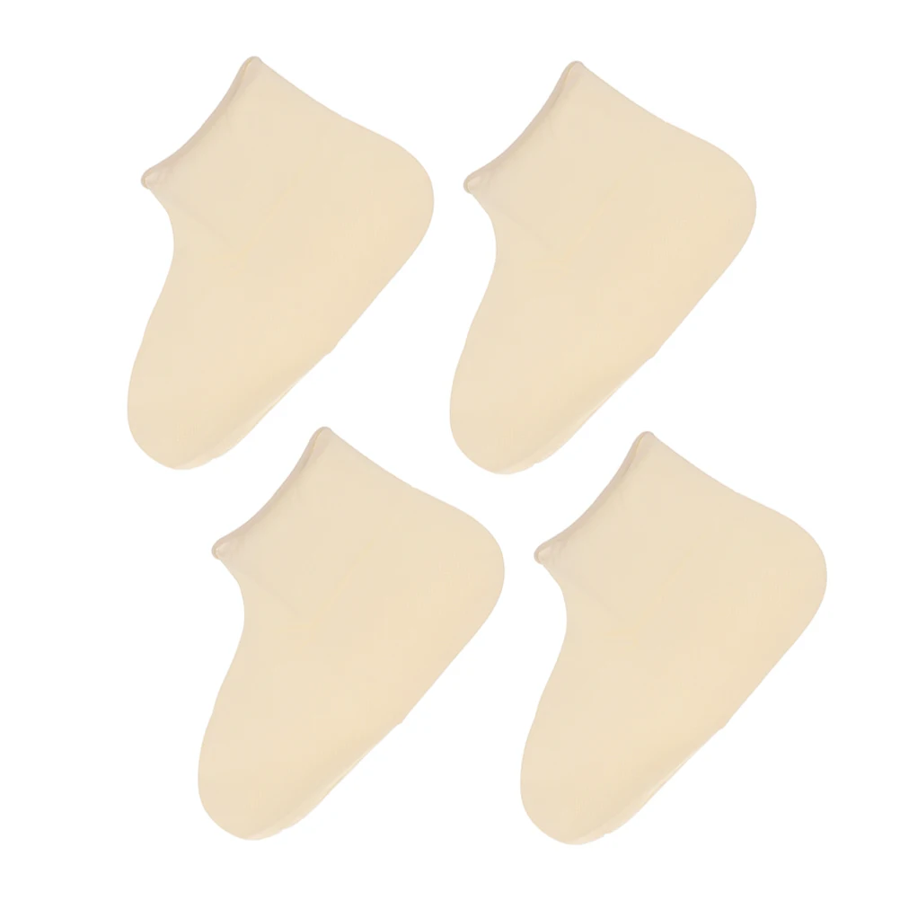 

2Pair Silicone Waterproof Rain Shoe Covers Non-Slips Reusable Overshoes Protective Boots for Outdoor Rainy Weather