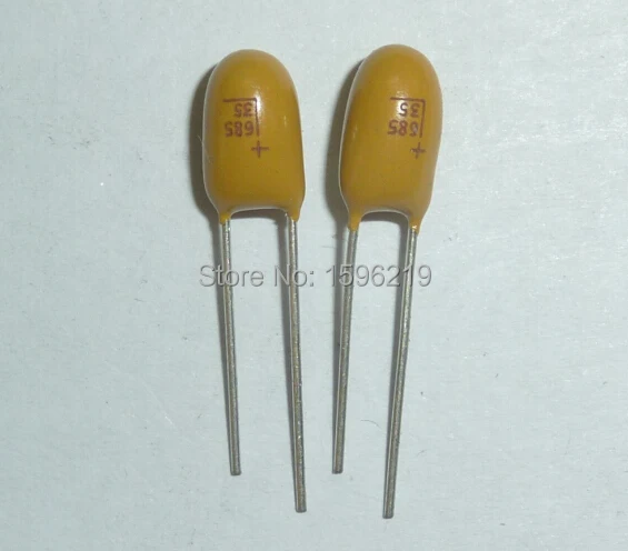 50pcs Tantalum capacitor 6.8uF 35V 685 Brand New 35V6.8uF DIP Radial