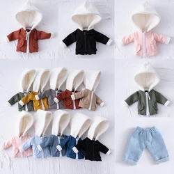 Ropa de muñeca Ob11, chaqueta con capucha informal, gabardina o pantalones casuales para Gsc, Ymy Body, Ufdoll, P9, 1/12bjd, accesorios