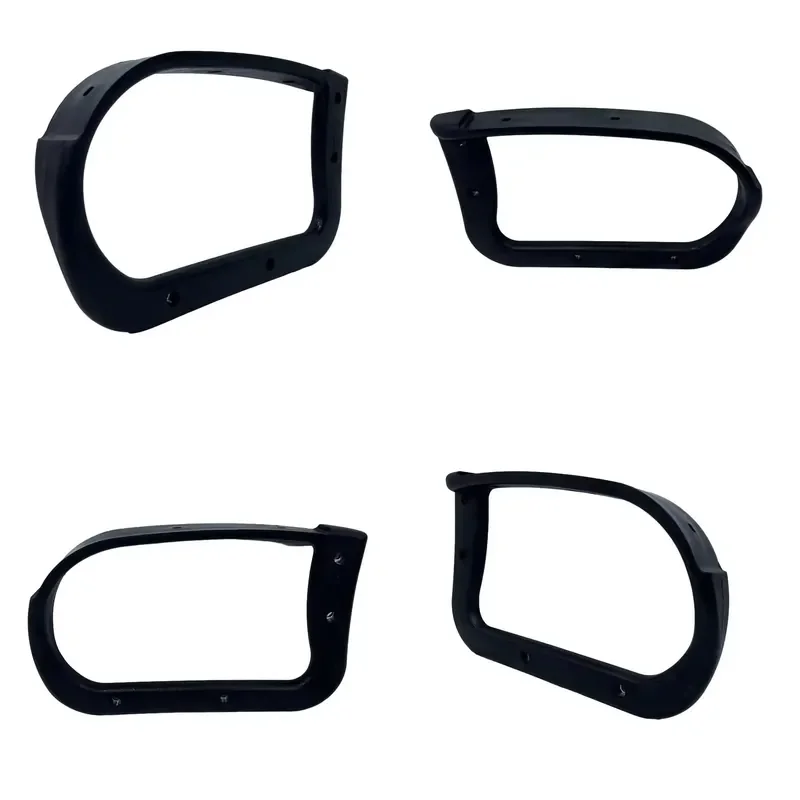 PP Plastic Office Chair Armrest with Accessories Comfortable Replacement Arm Rest for Ergonomic Desk Seating Furniture Parts
