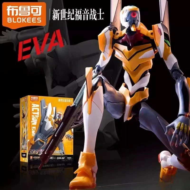

Blokees EVA 00 Unit DX Model Legend Edition Ready Stock Building Blocks Toy