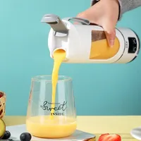 Portable MINI Crushed Ice Electric Juicer Powerful Motor 450ML Large Capacity Digital Display for Shakes and Juice Cup