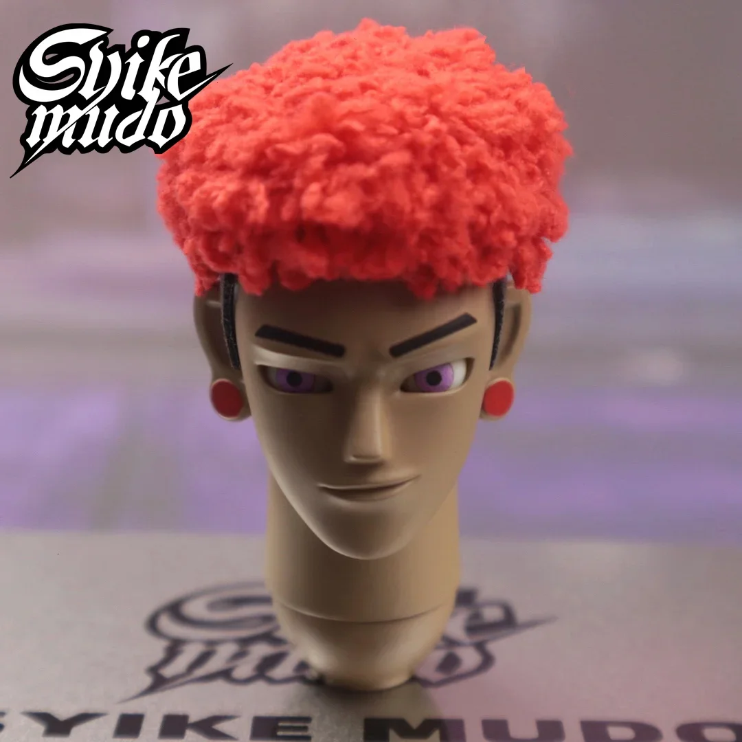 Limited Customized Lucas Head Sculpt 1/6 Scale Trendy Eyes Movable Hair Removable Male Head Carving Model Fit 12in Action Figure