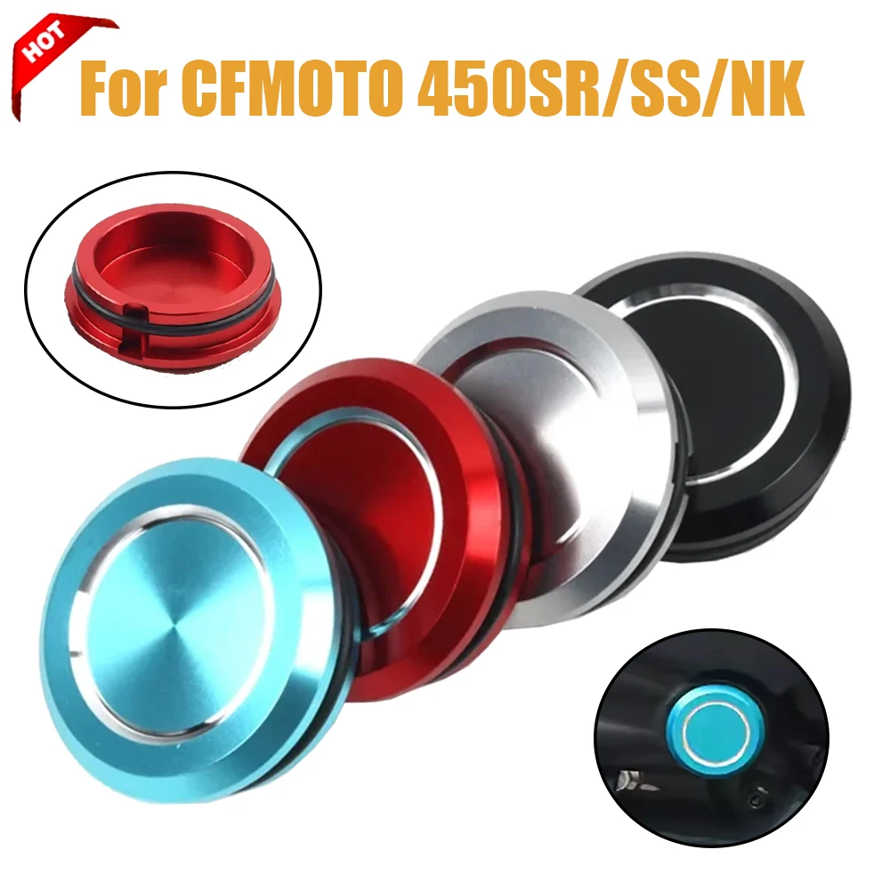 

For CFMOTO 450SR 450SS 450SRS 450NK 450CLC Motorcycle Accessories Frame Hole Cap Plug Swingarm Bolt Cover Motorcycle Protector