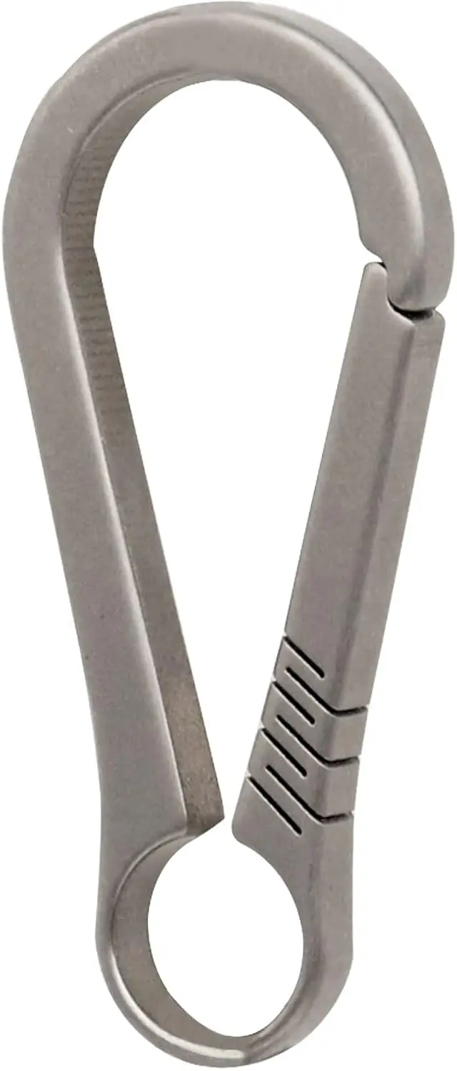 

Key Clip Carabiner Keychain Heavy Duty Small Titanium Key Holder Secure Key Chain Clips