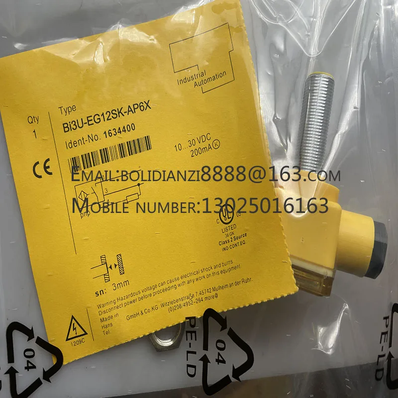 New proximity switch sensor BI3U-EG12SK-AP6X BI3U-EG12SK-AN6X In stock