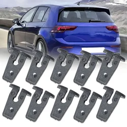 20pc plástico bloqueio porcas grommets arcos de roda automóvel pára-choques painéis & escudos bloqueio porca clipes acessórios para volkswagen golf touran