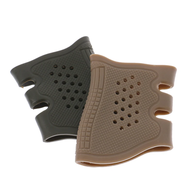 Anti-slip Holster Protect Cover Grip Hunting Accessories Silica Gel Tactical Gun Glove Universal Soft Rubber Grip Cover