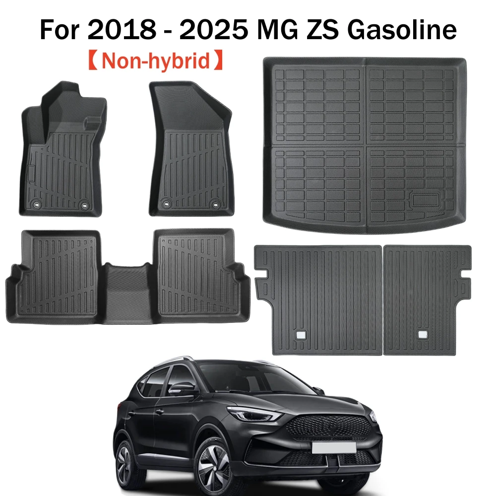 

Коврики TPE, напольные ковры, пригодные для MG ZS Benzyna 2018-2025, левый руль, пользовательские всепогодные напольные вкладыши TPE