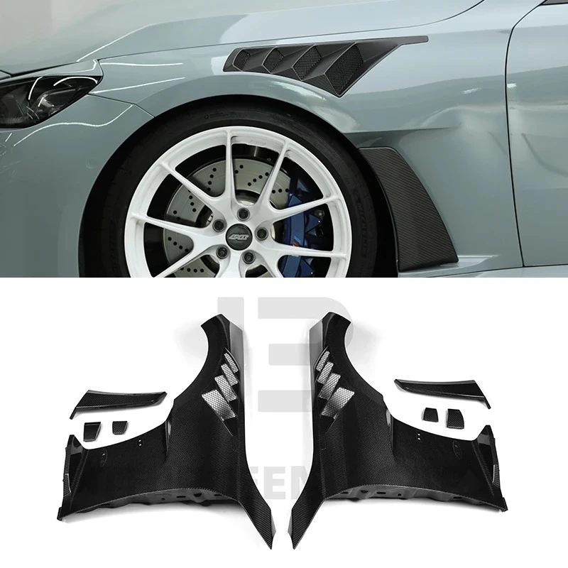 

Good Fitment Car Accessories Dry Carbon Fiber Side Fenders For BMW G87 M2 2023+ Replacement Side Fenders Including Lining