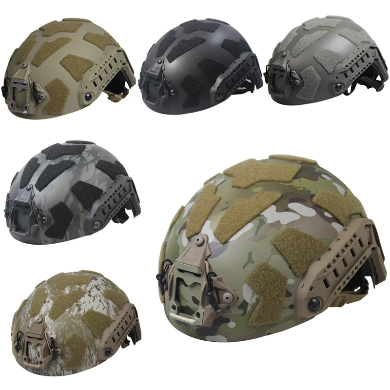 

SF Carbon Fiber Perforated Tactical Helmet, CS Field Expansion Helmet, H018