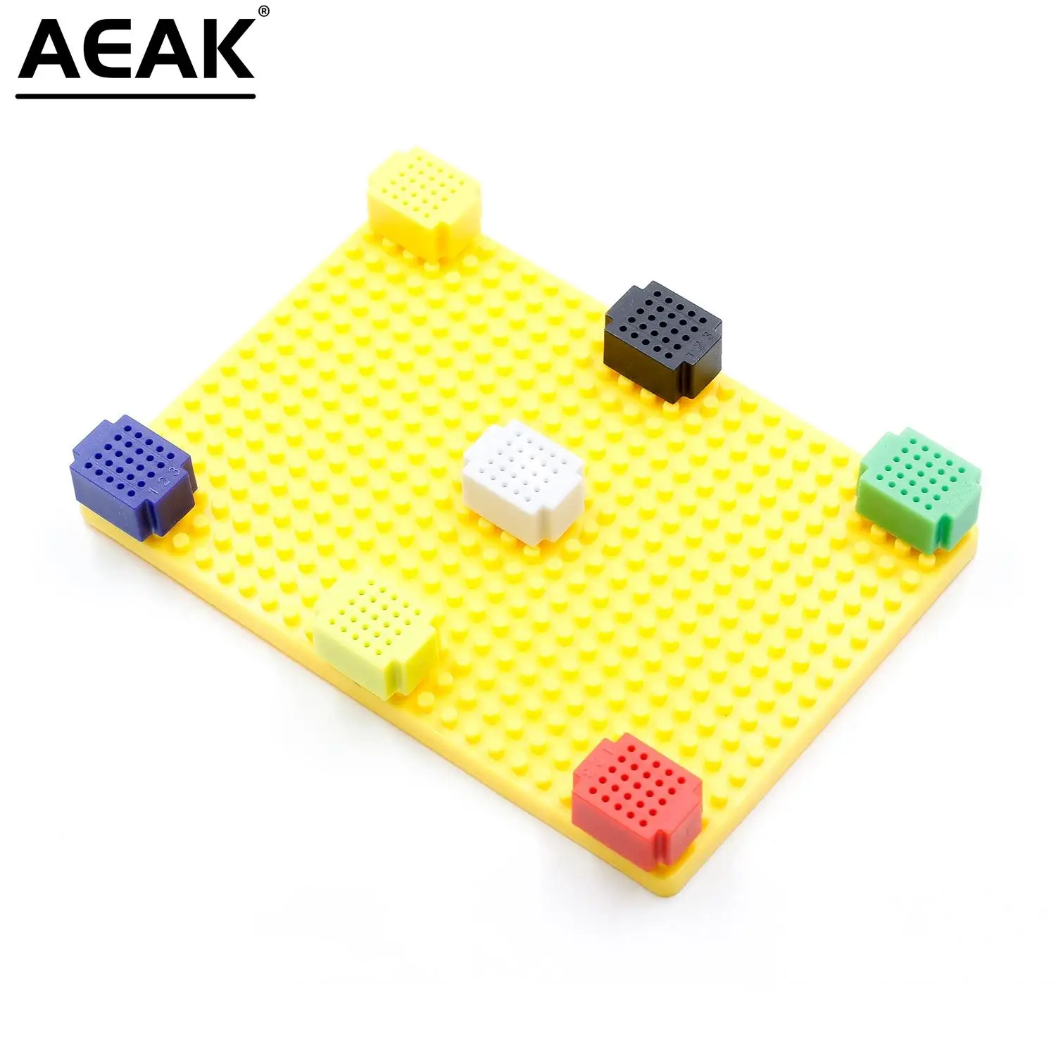 AEAK ZY-55 PCB Breadboard Points Solderless Mini Universal Test Protoboard DIY Bread Board for arduino lego