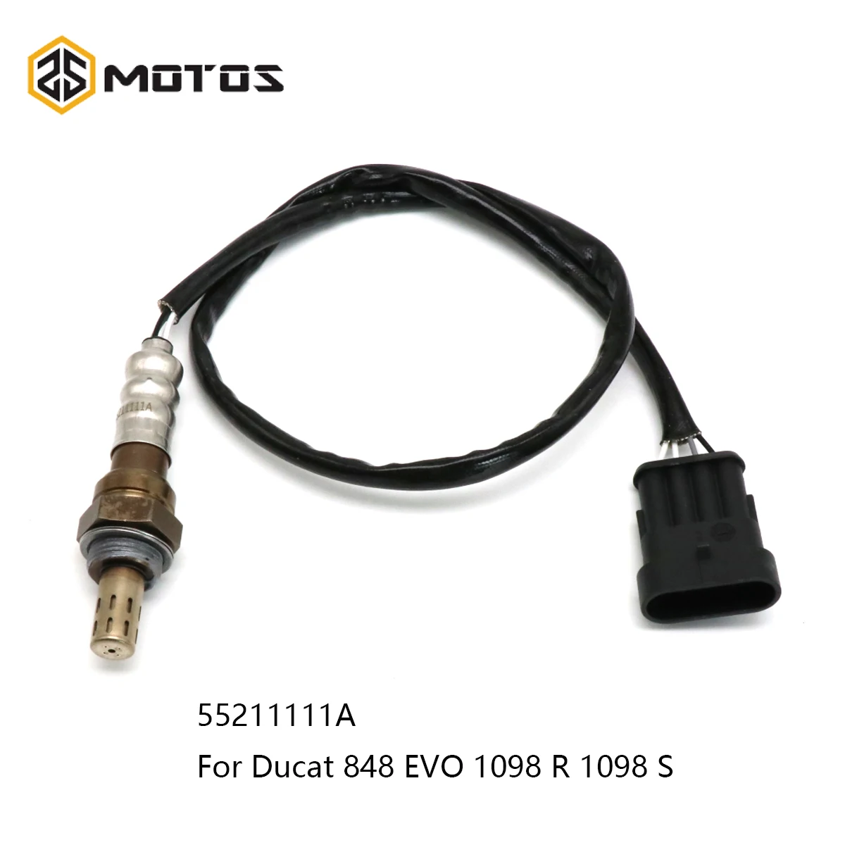 ZS MOTOS Oxygen Sensor 55211111A For Ducat 848 EVO 1098 R 1098 S SportClassic SportTouring ST3 Streetfighter