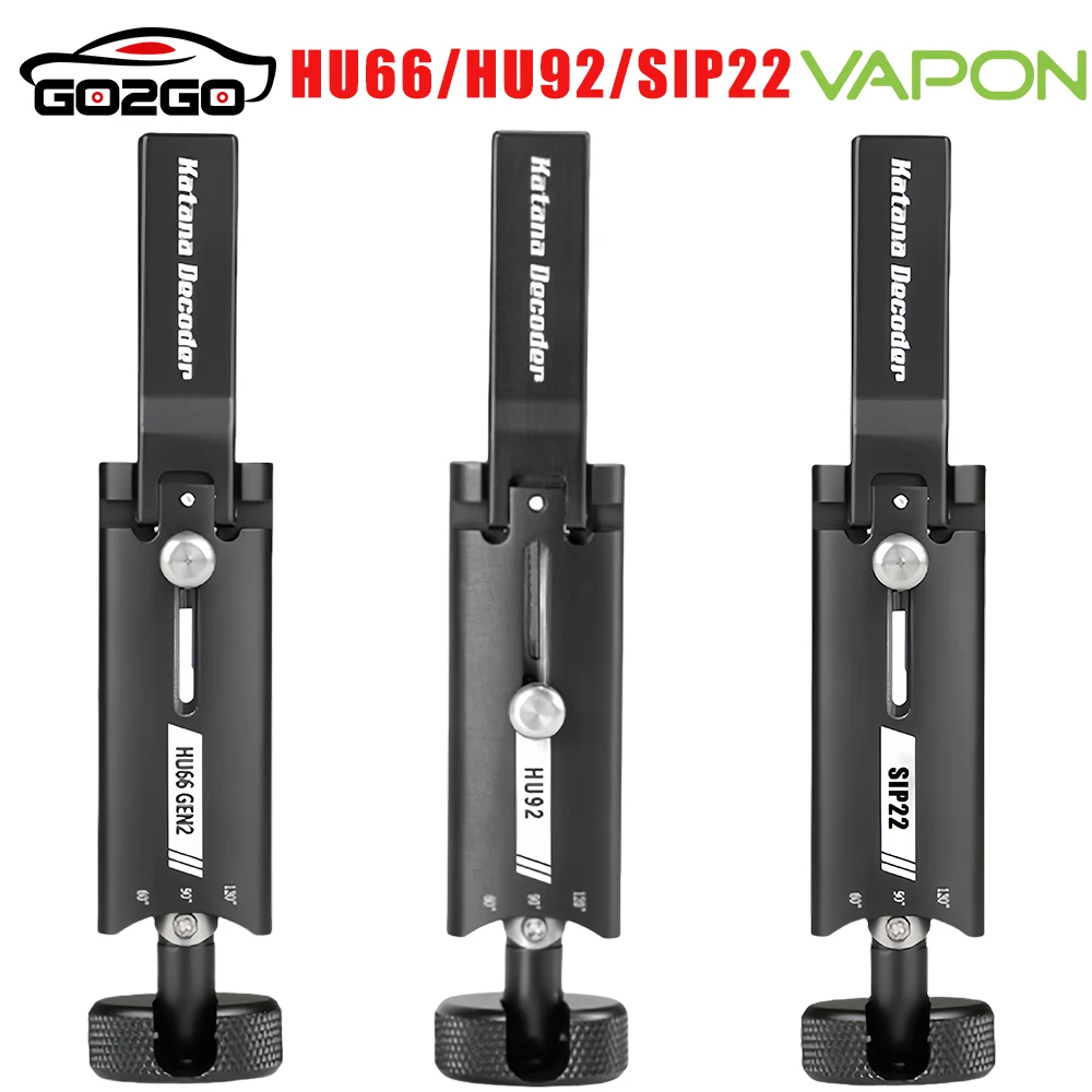 2024 Vapon Katana Decode-r HU66 Gen2 for-VW Porsch-e Bentley-Lamborghini,HU92 for-BMW E Series,SIP22 For FIAT locksmith tools