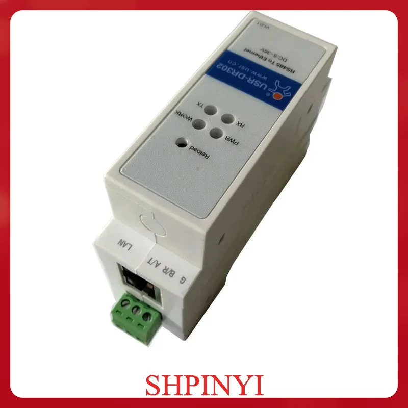 

Лидер продаж с адаптером питания Монтаж на DIN-рейку USR-DR302 Преобразователь Modbus RS485 в Ethernet RTU в TCP для передачи данных