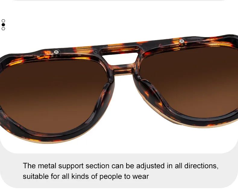 Polarisierte Steampunk Übergroße Ovale Sonnenbrille für Herren 2026 Luxusmarke Trendige Doppelbalken-Sonnenbrille für Männer UV400 Schutz – Detail 11