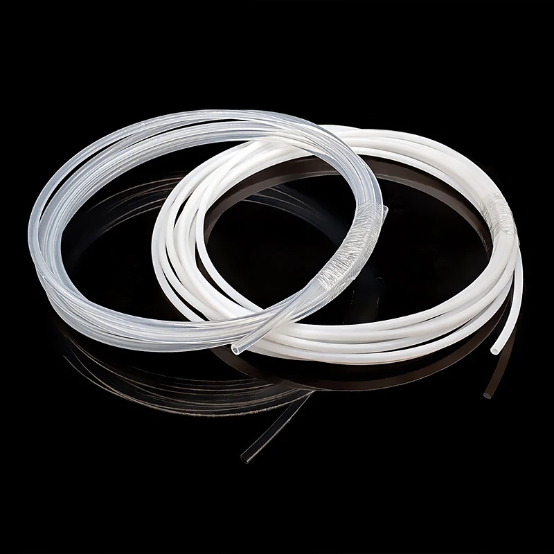Rigid ptfe Teflonto Pipe ID 1 2 3 4 5 6-19mm High Temp Low Friction Corrosion Resistant for Bowden Extruder 3D Printer