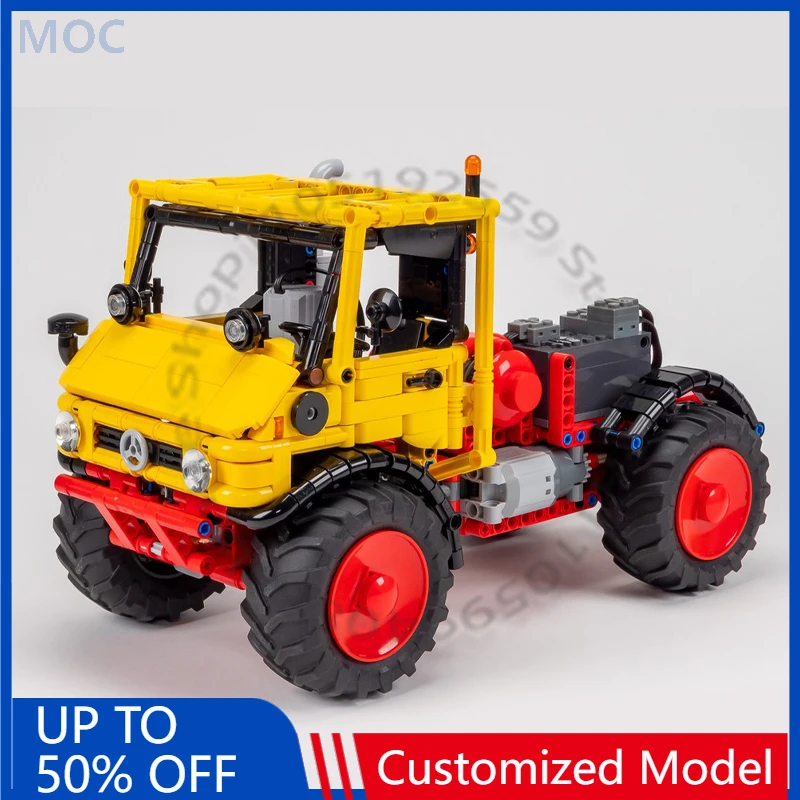 

1148 PCS Sports Car Werner Uniknick MOC Customize Modular Building Block Model Creative Design Simple DIY Boy Holiday Toy Gifts