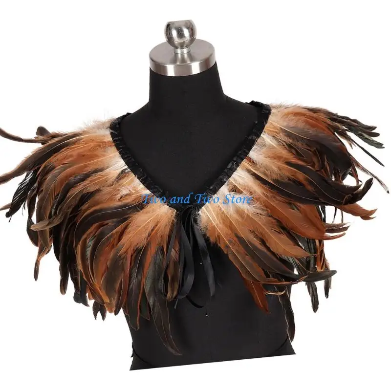 HX6F Natural Shoulder Wrap Stylish Accessory For Formal Casual Occasions