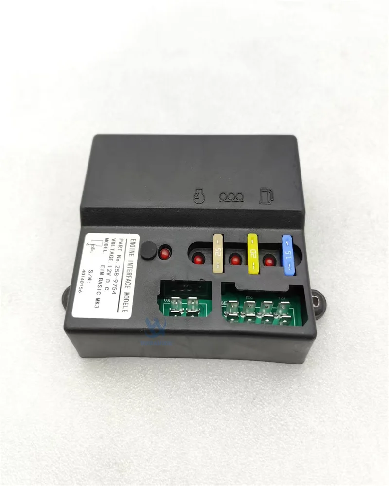 12V Engine Interface Module EIM Basic MK3 258-9754 2589754 for Caterpillar C1.5 C2.2 C3.3 C4.4 C6.6 Generator Set