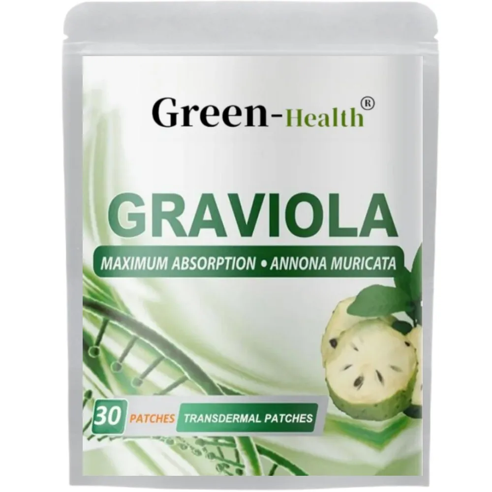 Graviola Transdermal Patches Immune System Booster - 30 Patches One Month Supply