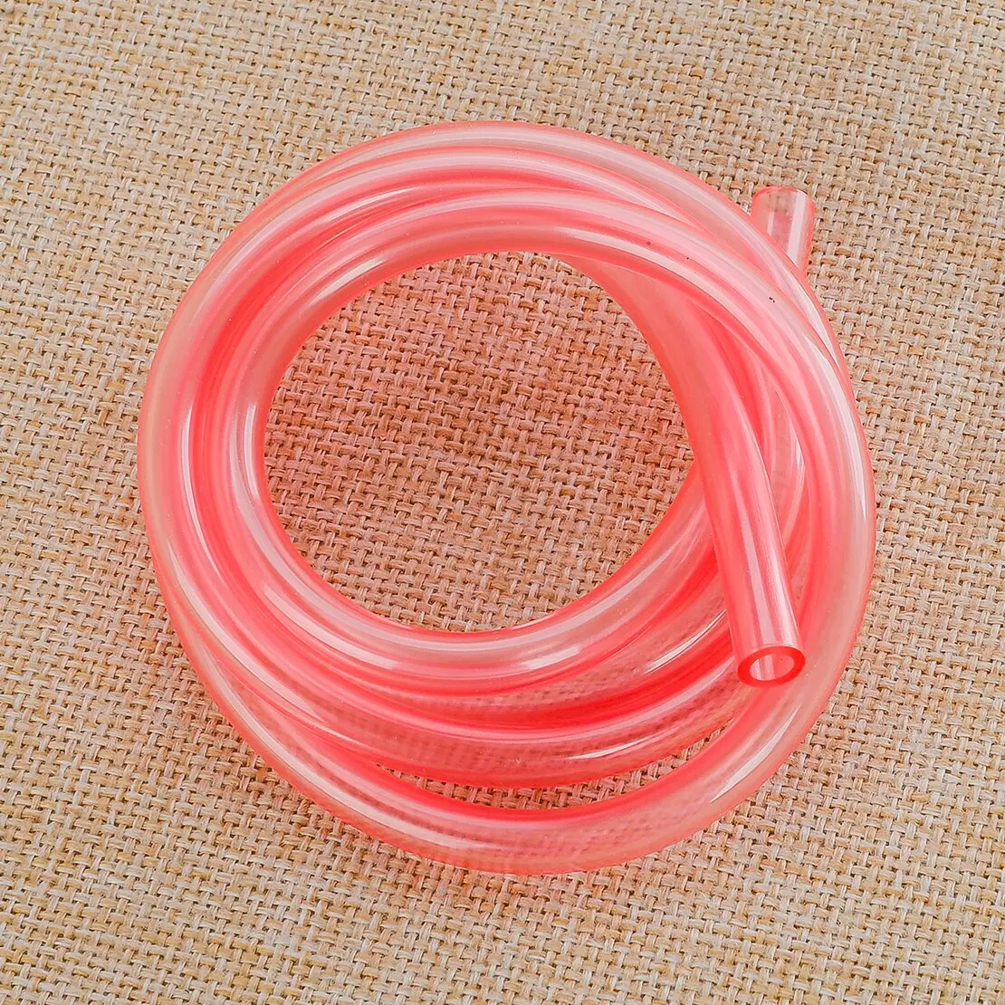 Universal Motorcycle Carburettor Carb Vent Line Hose Overflow Pipe 5 x 8mm Kit Pink For Motocross Bike ATV view 2