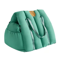 Cama 2 en 1 auto portátil, cerrada para gatos y perros de interior