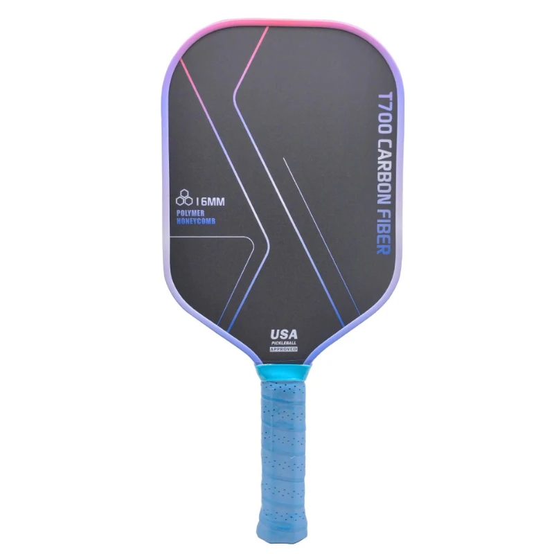 

Pickleball paddle hot pressed Foam CoreT700 carbon fiber matte surface large sweet Spot USAPA approved match Pickleball Racket
